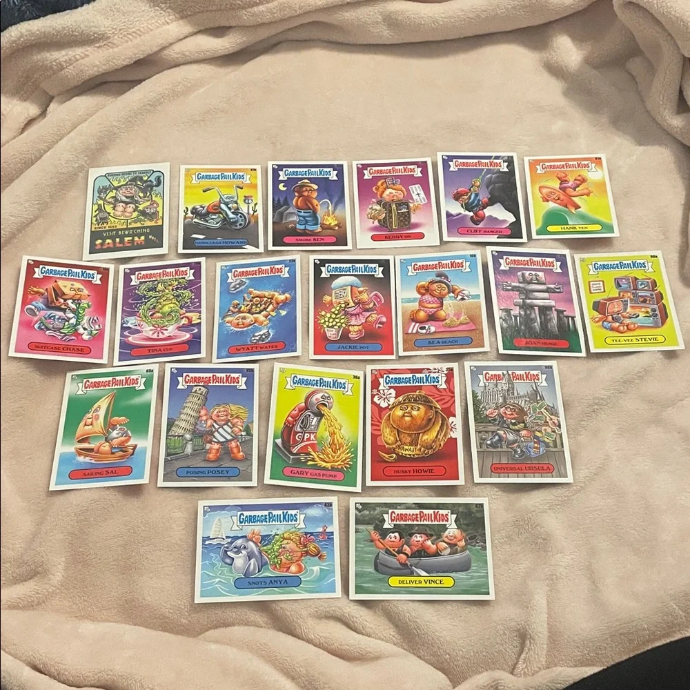 Garbage Pail Kids Trading Cards Collection
